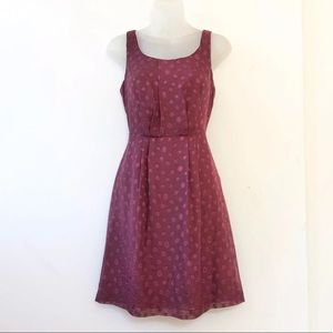 Loft Textured Dot Dress